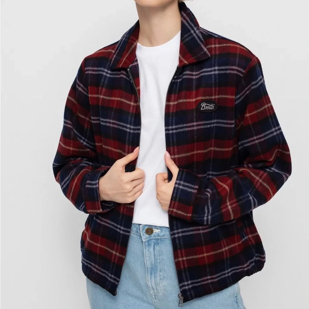 Brixton Utopia Cordovan Bomber Jacket - Picture 3 of 9